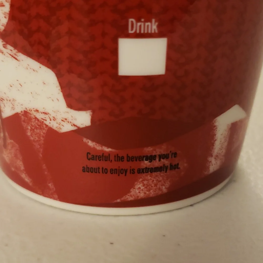 Starbucks 2008 Holiday Coffee Mug #1‎